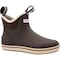 Xtratuf Ankle Deck Boot, 9 M, Leather, 6 in H, Chocolate Tan 22734 - alternate 1